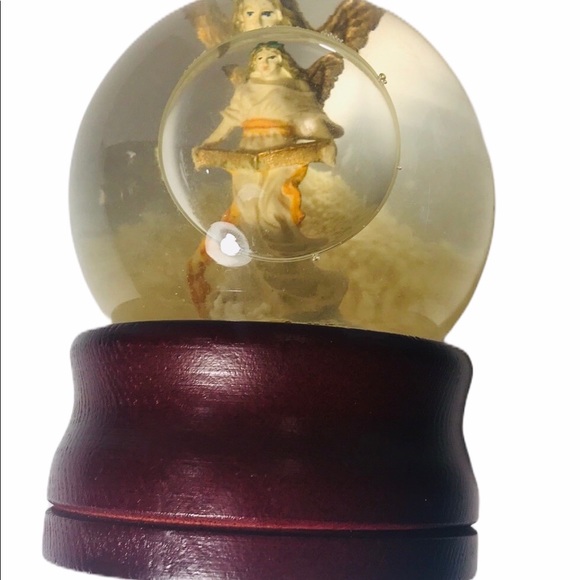 Vintage Silvestri Angel Musical Silent Night Globe - Picture 2 of 4